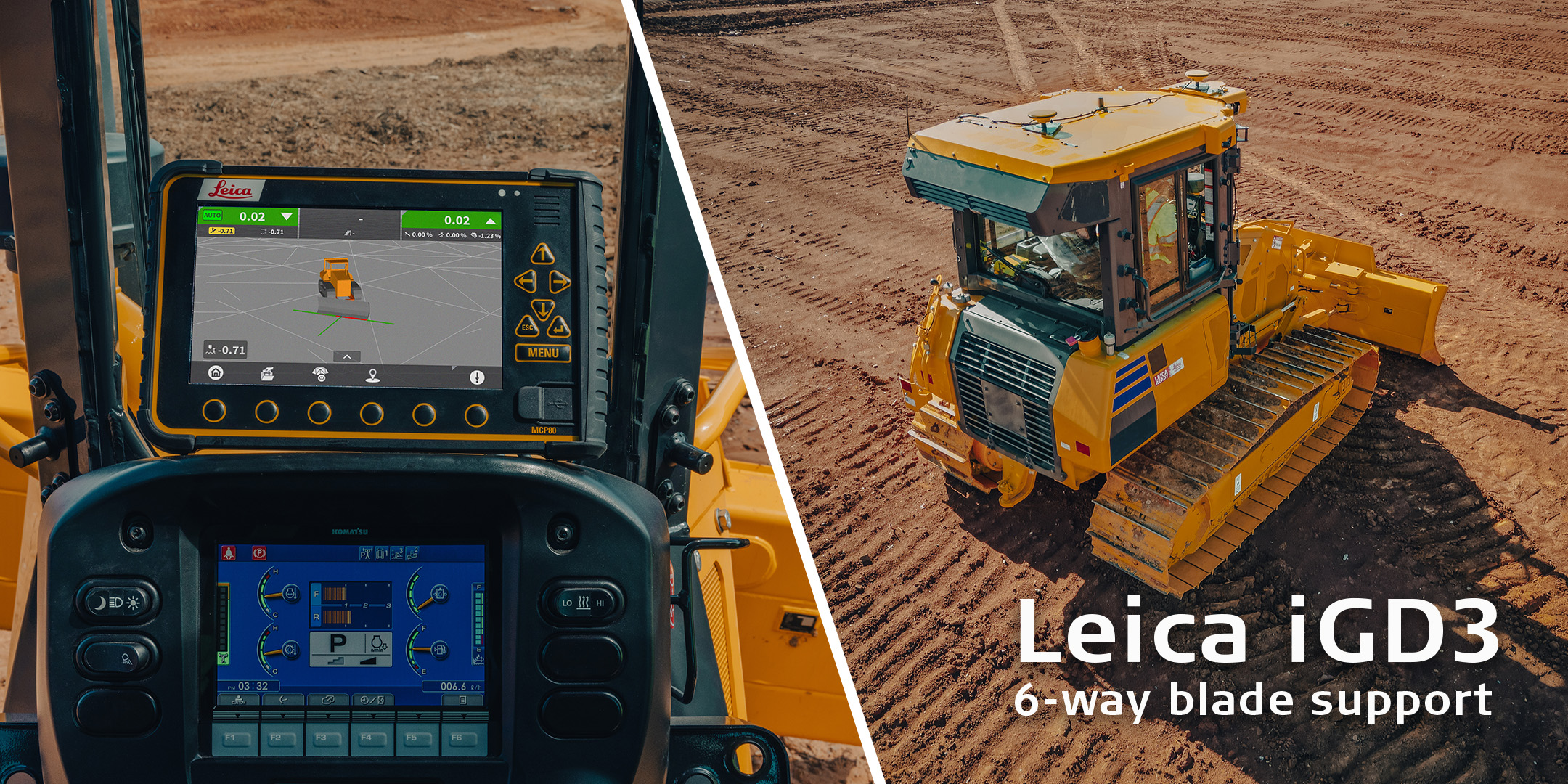 sistem de control buldozer